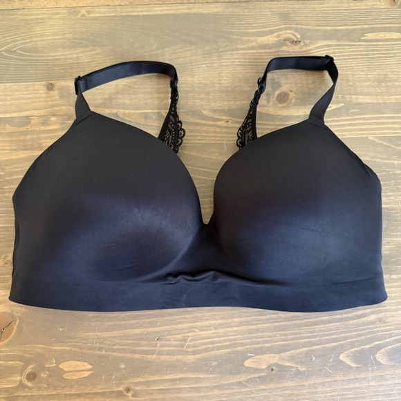 Soma Womens 40C Black Enbliss Luxe Wireless J Hook Bra - Picture 1 of 4
